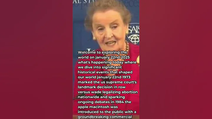 Today in History: Exploring the World on January 22nd, 2025: What's Happening Today?