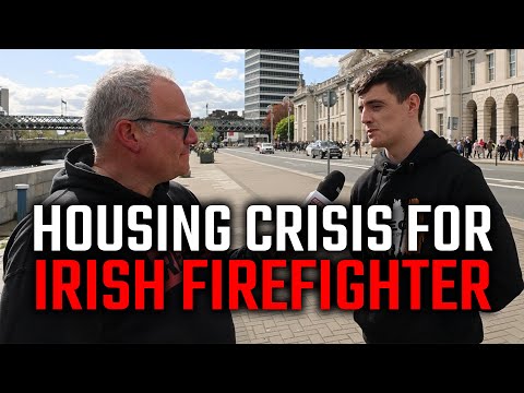 Irish gov't silent as firefighter, veteran battles homelessness