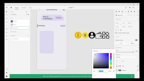 Crypto Currency Dashboard | AdobeXD Design Tutorial | UI Junction