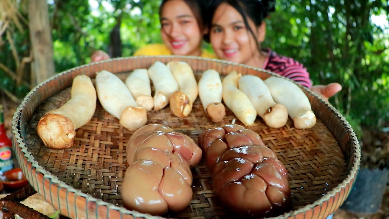 Grilled Beef Kidney With Mushroom Recipe - My Food My Lifestyle - YouTube