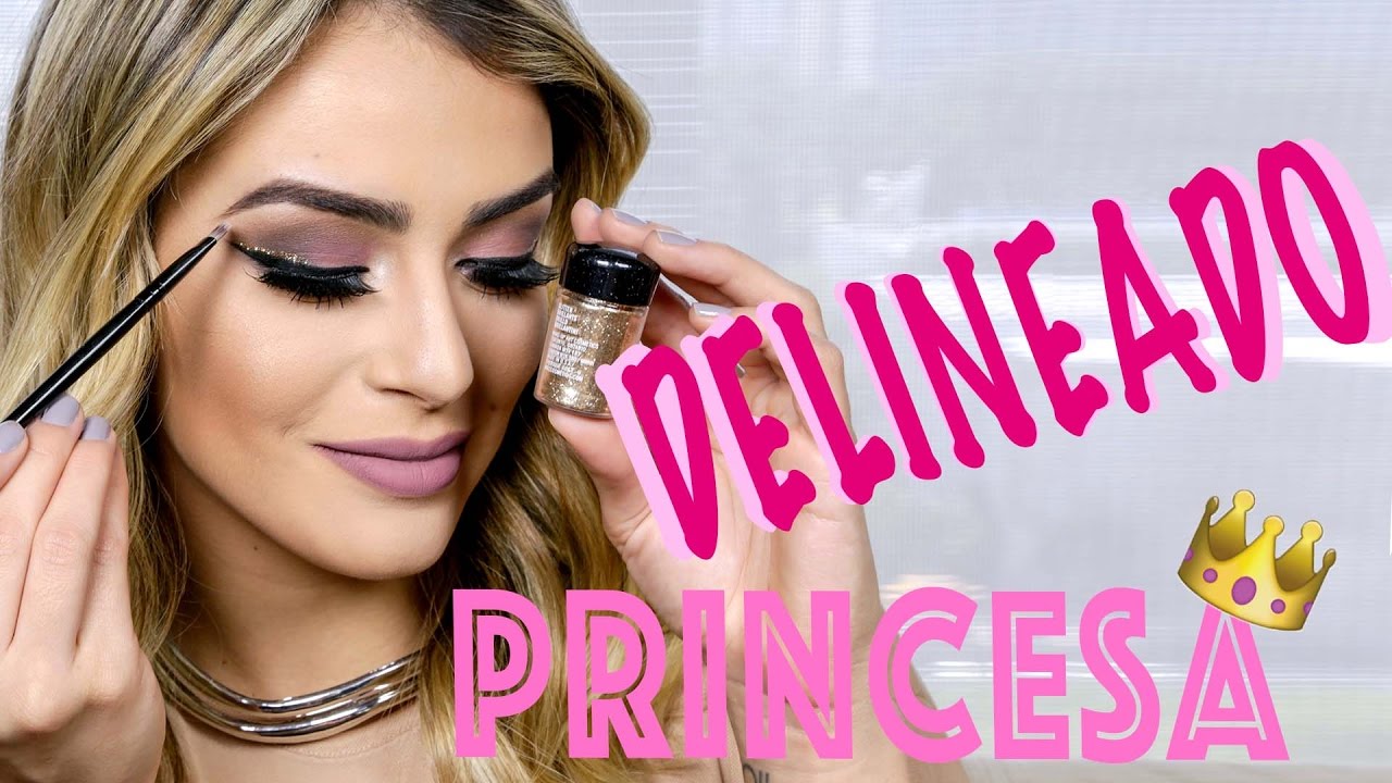 Meu delineado mais especial - make de gatinha