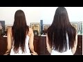 COMO CORTAR O CABELO EM "U" SOZINHA EM 2 MINUTOS