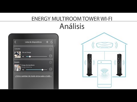 ENERGY MULTIROOM TOWER WI‑FI: Análisis del altavoz y su conexión