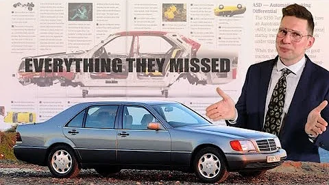 W140 Mercedes S500 S600 S class - The Unknown Real...