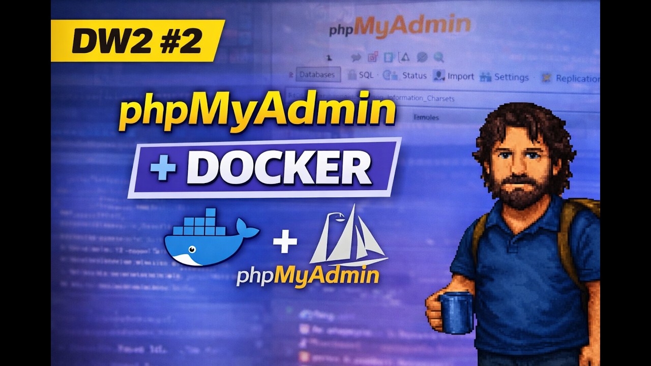 DW2 #2 – Acceso a phpMyAdmin con Docker - YouTube