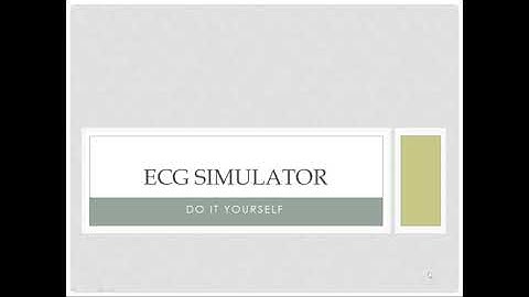 ECG simulator