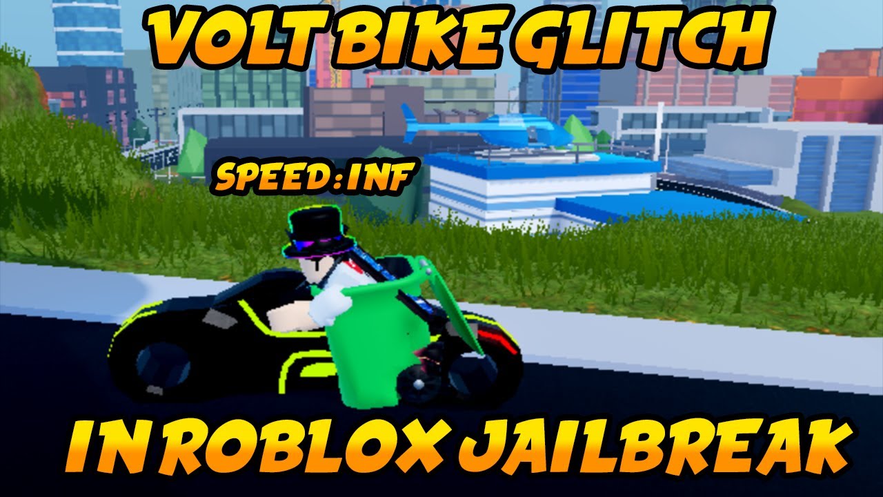 How To Do The Volt Bike Glitch In Roblox Jailbreak Youtube - roblox jailbreak volt bike glitch