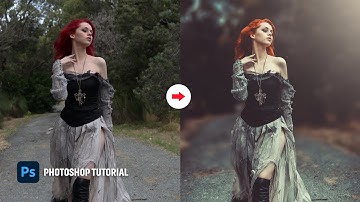 How to Color grading with Blur Background in Photoshop cc 2021