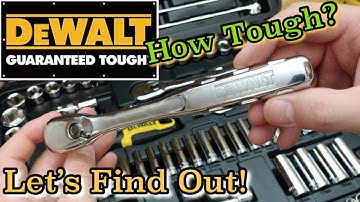 Costco Dewalt Mechanics Tool Set 173pc Guaranteed Tough Put to the Test Item: DWMT41019 1731730