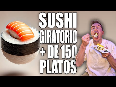 SUSHI BUFFET with ROTATING BELT +150 DISHES