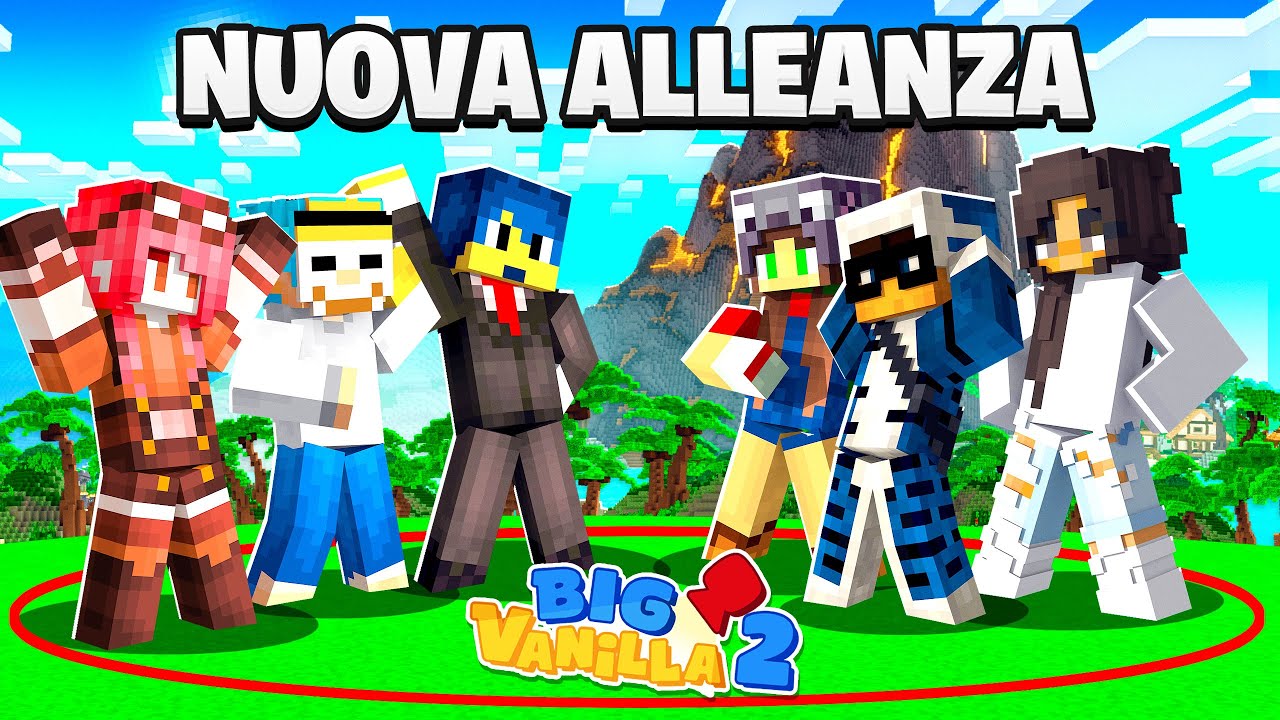 HO FORMATO UNA NUOVA ALLEANZA NELLA BIG VANILLA 2! - MINECRAFT Ep.9