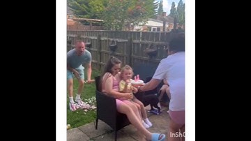 #memes #shorts Man uses a confetti popper and it reversed on him OMG