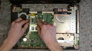 asus k53e laptop disassembly, take apart, teardown tutorial
