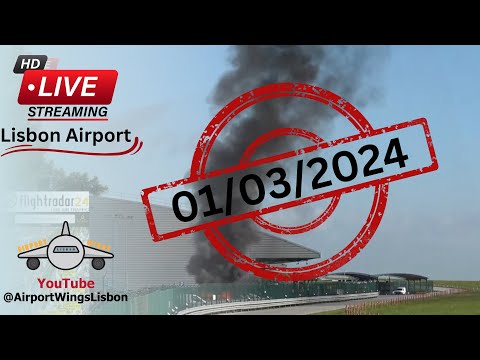 🔴 LIVE Lisbon Airport Plane Spotting