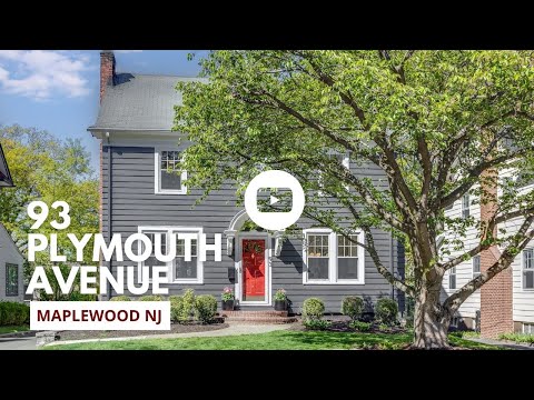 93 Plymouth Avenue, Maplewood, NJ home video tour