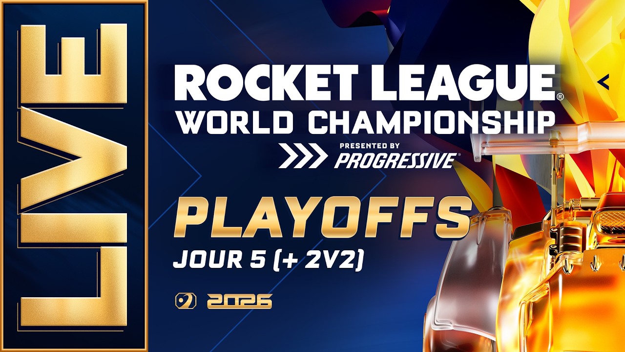 RLCS 2026 - WORLDS - Jour 5 (Playoffs & 2v2)