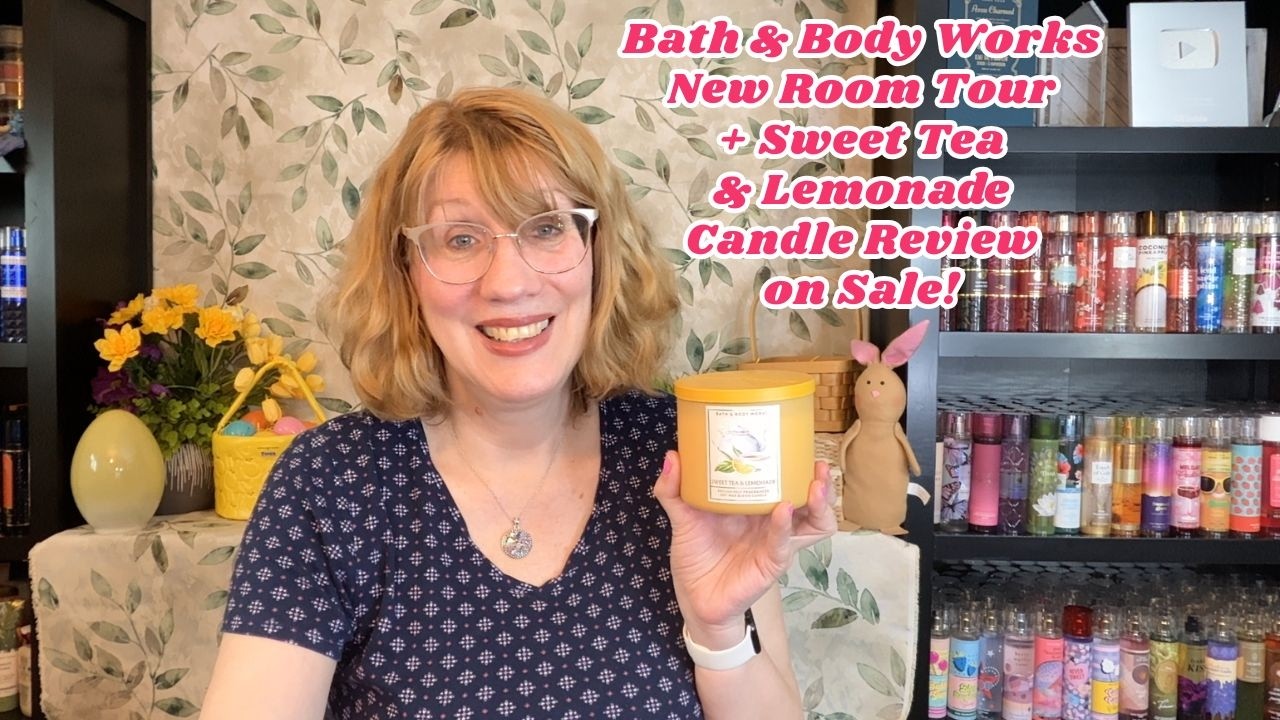 Bath & Body Works New Room Tour + Sweet Tea & Lemonade Candle