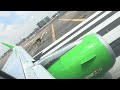 08 2024 Take off from Mexico City (MEX) onboard Viva Aerobus Airbus A320 NEO