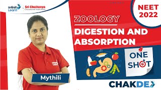 Digestion and Absorption in One Shot || #NEETZoology 2022 || Mythili Mam || Infinity Learn screenshot 1