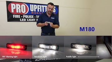 New Code 3 M180 Emergency Vehicle Warning Light