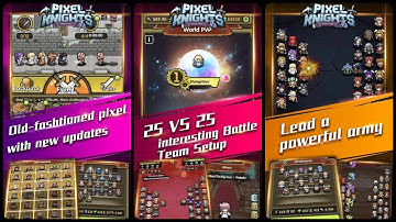 Pixel Knights：Idle RPG Game — Mobile Game | Gameplay Android & Apk