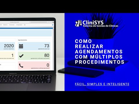 Agendamentos com múltiplos procedimentos ou exames em seu sistema de gestão de clínicas - CliniSYS