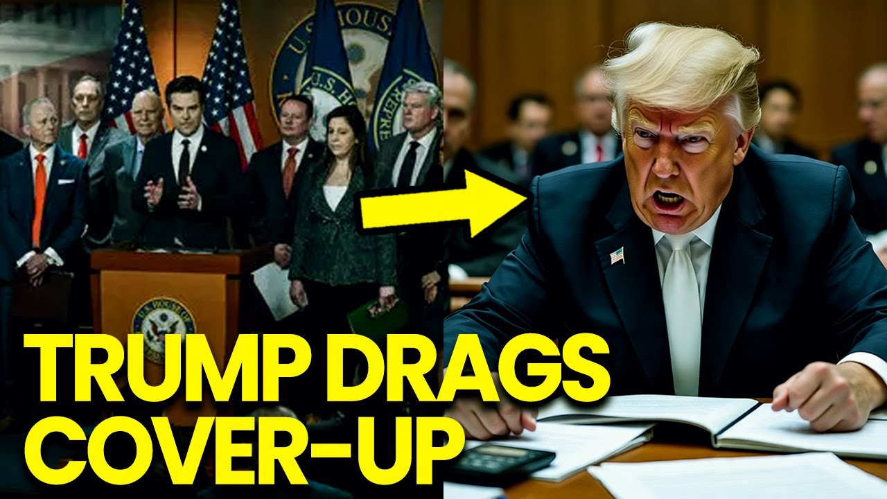 Trump DRAGS OUT His Epstein Files COVER-UP DC IN PANIC