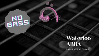ABBA - Waterloo ( bass backing track )