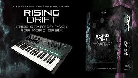Korg OPsix Free Starter Pack, Rising Drift by CO5MA