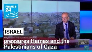 Israeli military orders evacuation of parts of Rafah ahead of possible ground invasion • FRANCE 24