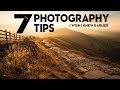 7 SIMPLE photography TIPS I wish I knew EARLIER