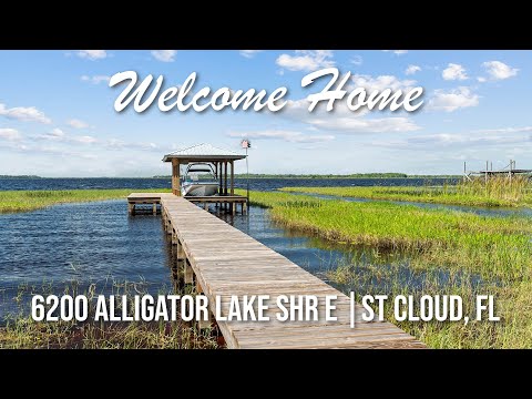 6200 Alligator Lake Shr E St, Cloud, FL home video tour