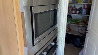 LG Microwave Trim Kit! LG 30 Built In Trim Kit in Stainless Steel Black Stainless Steel Review