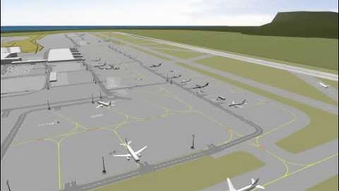 CAST Aircraft - Simulation of Aircraft Apron Movement