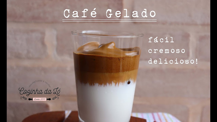 Café Gelado Cremoso - Café do Starbucks