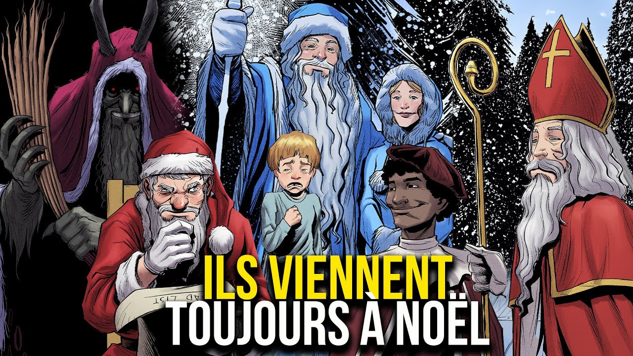 Ils Apparaissent Toujours à Noël (Krampus - Ded Moroz - Saint Nicolas)
