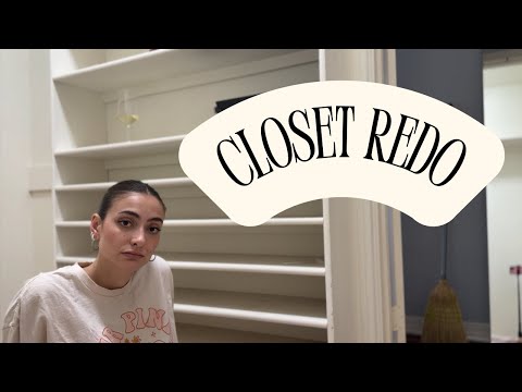 redo my closet with me (new home)
