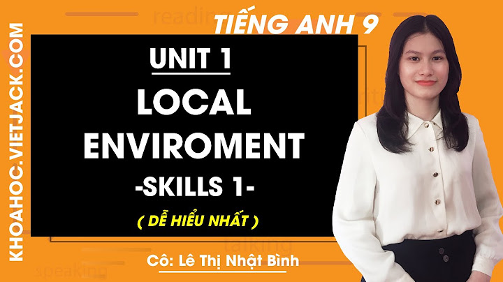 Hướng dẫn soạn anh văn lớp 9