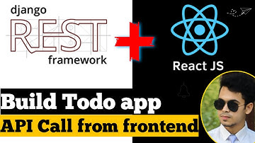 Django + React To-Do App Bangla | Django REST Framework | Integrate Django with React | Bangla