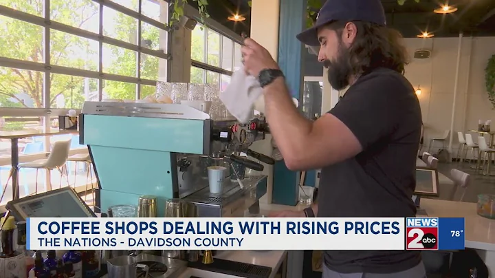 Coffee shops dealing with rising prices