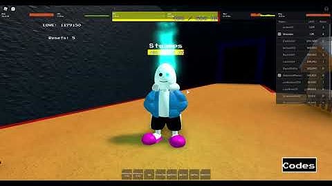 Sans Multiversal Battles - Event characters