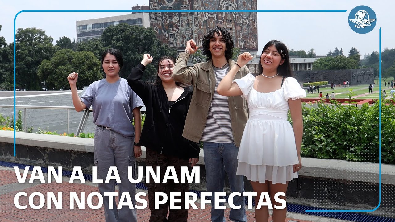 Alumnos de excelencia, listos para llegar a la UNAM