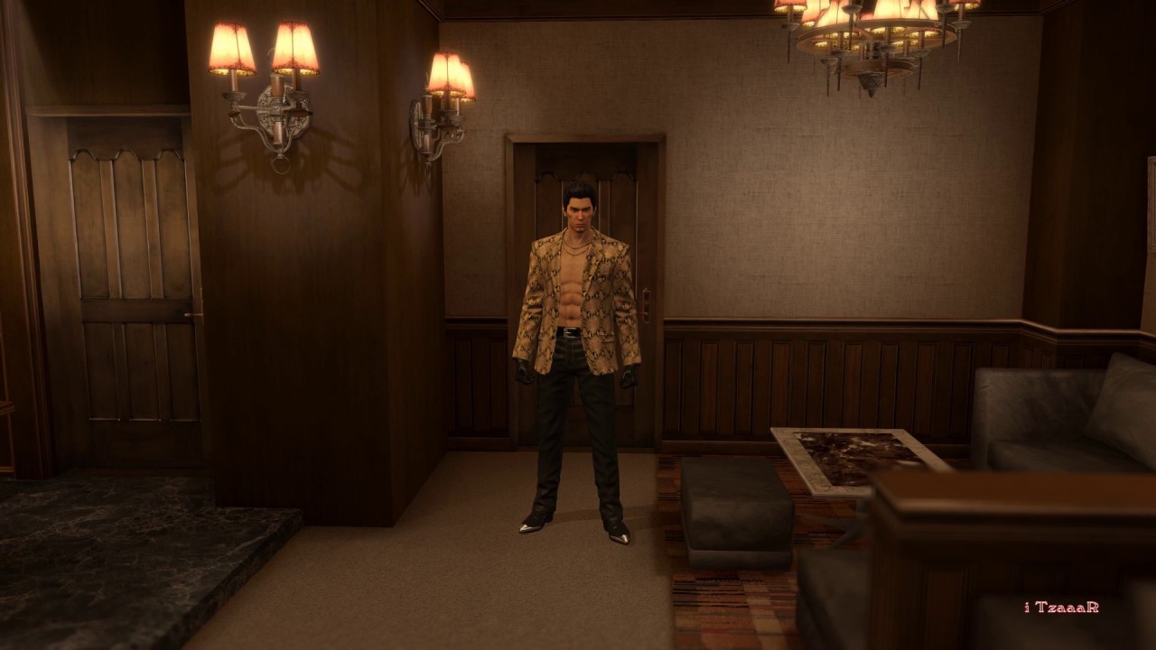 Habubu Lounge their yakuza kiwami how to change clothes - adler