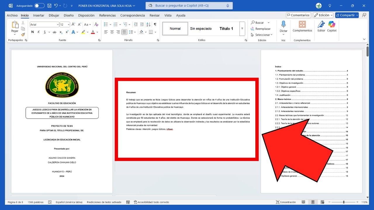 📄Cómo Poner en Horizontal una Hoja en Word (Truco Rápido)