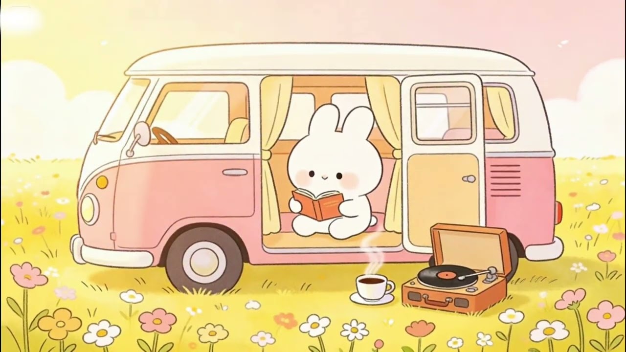 Peaceful Moment in the Meadow 🌸 Lo-fi Beats to Relax/ستودي