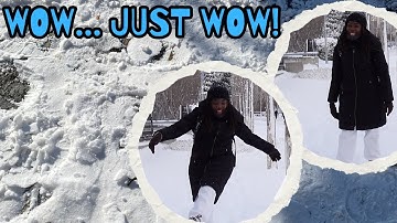 My First Time Seeing Snow – A Dream Come True in China!