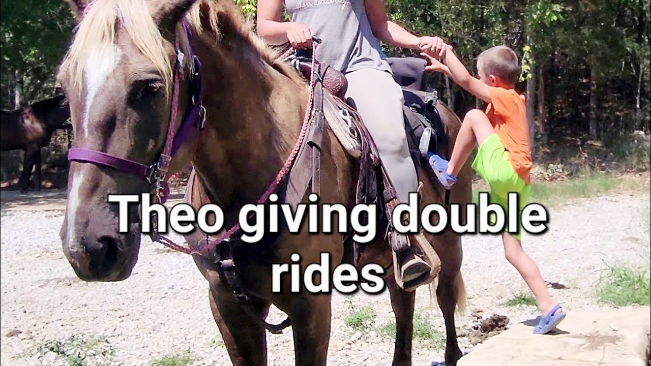 Theo double riding - YouTube
