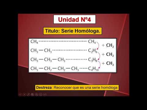 Video: ¿Qué es el ejemplo de serie homóloga?