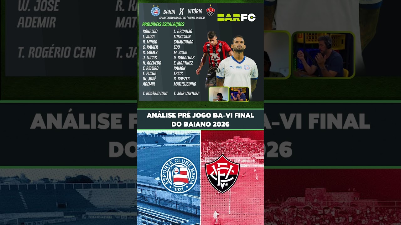 ANÁLISE PRÉ JOGO BAVI 