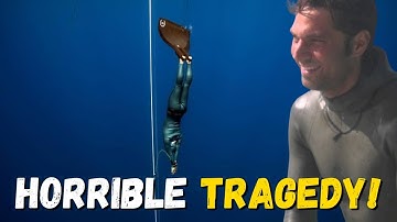 Free Diving Record Attempt Gone WRONG!